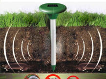 Mole Repeller sauve votre jardin de leur invasion