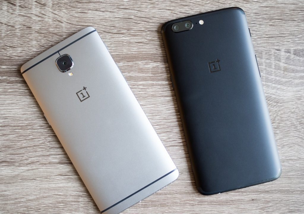 oneplus-5 et oneplus-3