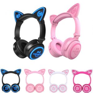 MindKOO Headfones oreille de chat sans fil